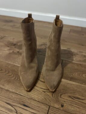 Marc Fisher Suede Ankle Bootie